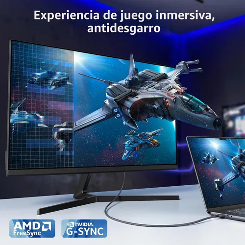 Vista 6 de Acer Cable USB C a puerto de pantalla 1.4 de 6.6 pies