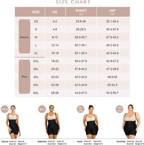 Vista 3 de Fajas moldeadoras con control de abdomen, fajas moldeadoras y levantamiento de glúteos, body BBL