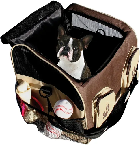 Vista 6 de Etna Pet Store Booster/Carrier/Asiento de coche para gatos y perros
