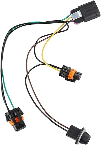 Vista 7 de WMPHE Compatible con arnés de cableado de faros delanteros Pontiac Grand Prix 2004 2005 2006 2007 2008, arnés de cableado de faros, cable de enchufe