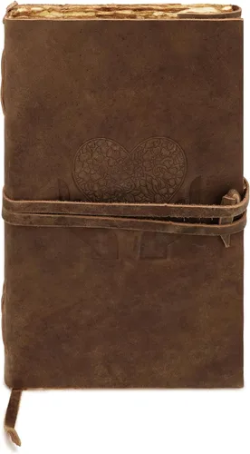 Vista 37 de Diario de cuero para mujeres y hombres, 200 páginas, 5 x 7 pulgadas, regalos para mujeres, diario de viaje, cuaderno de mujer, marcador de 7 chakras