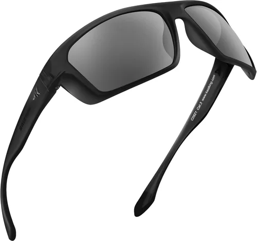 Vista 17 de KastKing Huzzah - Lentes de sol deportivos, polarizados y con protección ultravioleta, para hombres y mujeres, ideales para conducir, pescar, hacer