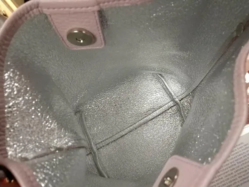 Vista 3 de Ahorre en productos Designer Lauren New York Bolso bandolera de cuero italiano Mini Bucket Bolso Primavera Verano Orquídea Púrpura, Púrpura
