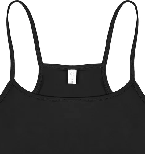 Vista 5 de LASLULU Brasier deportivo para mujer, sin costuras, espalda cruzada, tirantes delgados, bajo impacto medio, para entrenamiento, yoga, brasier