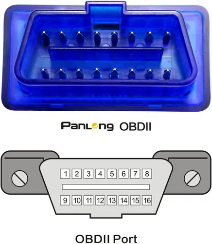 Vista 6 de Panlong Bluetooth OBD2 OBDII - Escáner de diagnóstico para automóvil, lector de código, comprobador de luz del motor para Android, compatible