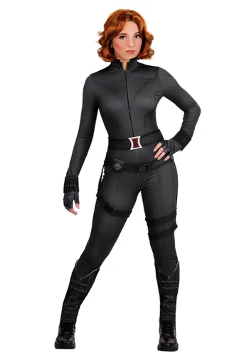 Vista 3 de Disfraz Premium para Mujer Marvel Black Widow Multicolor