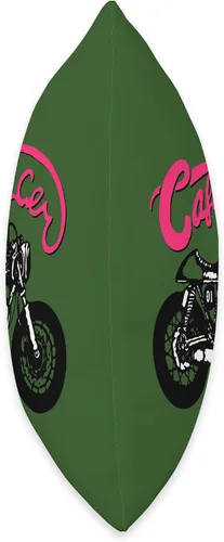 Vista 2 de American Cafe Racer Motorcycle Apparel and Merch Cafe Racer Biker - Cojín de 16 x 16 pulgadas, multicolor