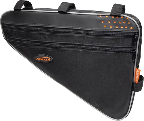 Vista 2 de Bolsa para bicicleta, de Ibera, con forma de triángulo