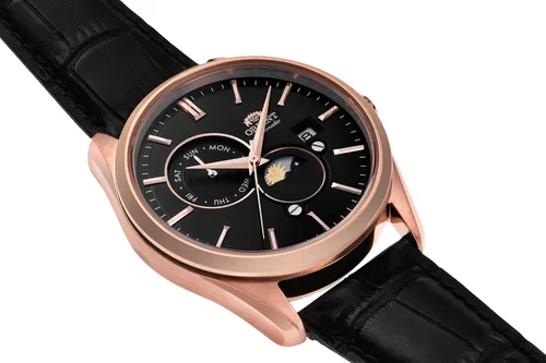 Vista 2 de Orient Reloj de vestir japonés automático para hombrecuerda manual con cristal de zafiro Modelo RA-AK03