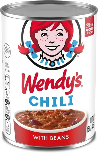 Vista 8 de Chili con frijoles Wendy's, Chile enlatado, 15 oz.