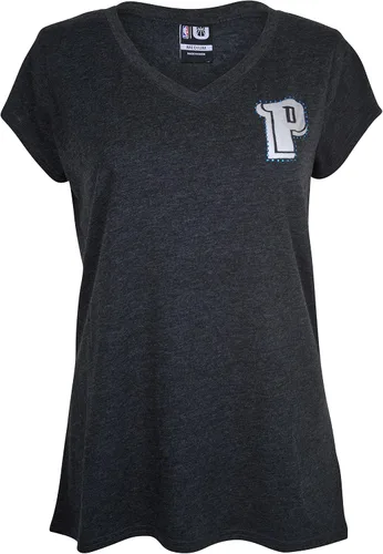 Vista 16 de Ultra Game Camiseta de mujer NBA Oficial con cuello en V y strass de manga corta