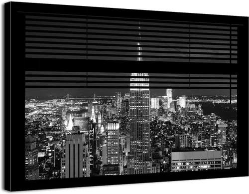 Vista 15 de Cuadro de pared con ventana de playa, paisaje oceánico, decoración de pared, paisaje costero, gaviota, impresiones en lienzo, pintura tropical