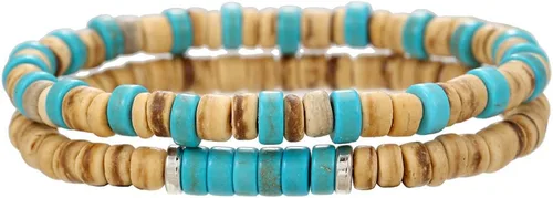 Vista 25 de Gothic Bracelet Adjustable Punk Braided Multilayer Grunge Set Beaded Bracelets Emo Metal Cuff Wrap Bracelets Stackable Meaningful Gift