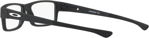 Vista 5 de Oakley Unisex Kids Oy8003 Airdrop Xs Rectangular Prescription Eyewear Frames Negro satinado/Lente de demostración