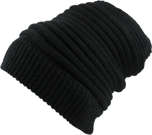 Vista 2 de RW Rasta larga Slinky Beanie Sombreros