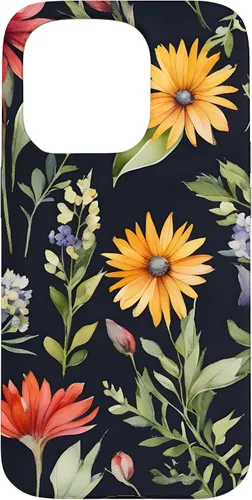Vista 14 de iPhone 16 Bouquet Acuarela Flores Acuarela Floral Botánico Case