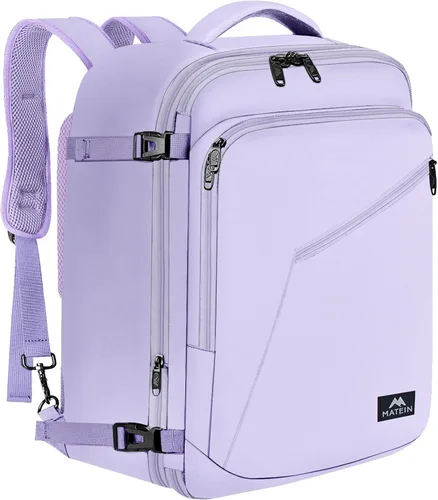 Vista 89 de MATEIN - Mochila de viaje extragrande de 10.56 galones, mochila de viaje ampliable apta para aerolíneas, para viajeros de fin de semana, hombres
