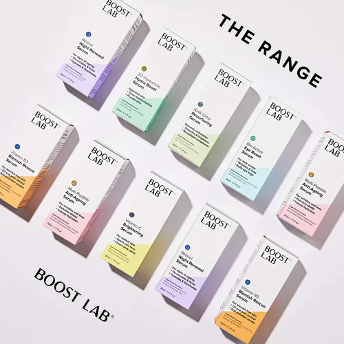 Vista 7 de BOOST LAB Suero iluminador de vitamina C para hombres y mujeres, piel radiante y cara, unifica el tono de la piel, manchas faciales oscuras claras