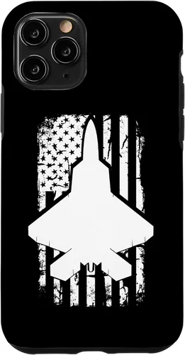 Vista 29 de F22 Raptor US Flag Fighter Airplane Jet Plane Aircraft Case for iPhone 17
