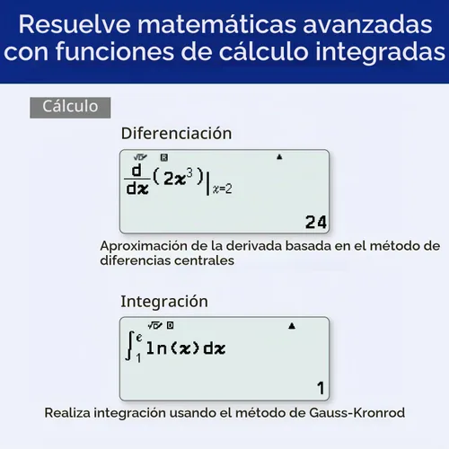 Vista 15 de Casio FX-9910CW-W-IT Calculadora científica