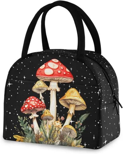 Vista 31 de Bolsa de almuerzo Axolotl para mujeres, hombres y niños, lonchera aislada reutilizable para oficina, trabajo, escuela, picnic, caminata Reusable