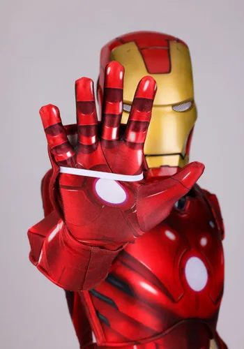 Vista 10 de Disfraz Premium Iron Man Marvel Talla Grande para Hombre Multicolor
