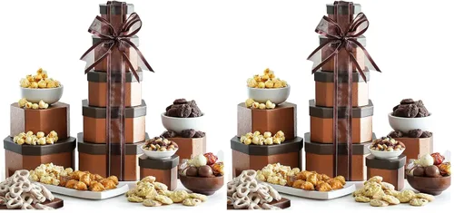 Vista 8 de Torre para regalo de cumpleaños de la marca Broadway Basketeers ¡El regalo de cumpleaños perfecto para que todos disfruten!