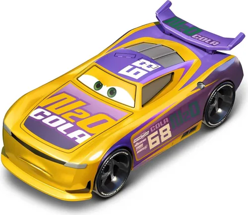 Vista 4 de Disney Mattel y Pixar Cars - Colección de cambiadores de color, los autos de juguete cambian de color con el agua