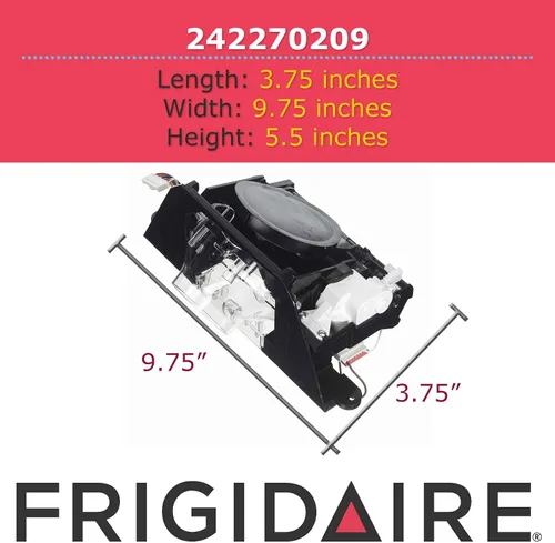 Vista 3 de Frigidaire 242270209 Dispensador de hielo y agua para refrigeradores