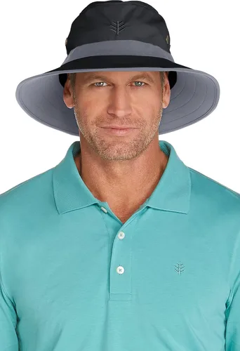 Vista 3 de Coolibar Gorra de golf con protección solar UPF 50+ para hombre y mujer, talla única