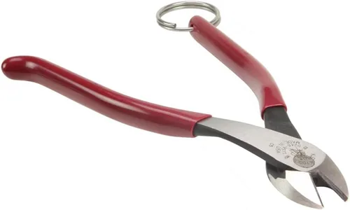 Vista 3 de Klein Tools Alicates D248-9STT, fabricados en Estados Unidos, alicates de corte diagonal de Ironworker con diseño de alto apalancamiento y anillo