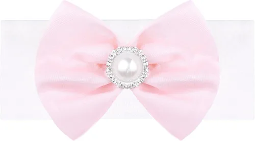 Vista 3 de Taffy - Conjunto de 6 piezas de vestido de princesa bordado rosa para bebé niña recién nacida