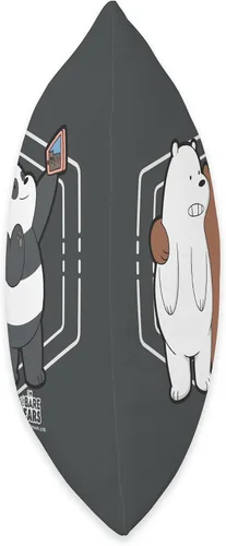 Vista 2 de We Bare Bears - Almohada para selfie, 18.0 x 18.0 in, multicolor