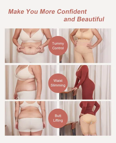 Vista 5 de FeelinGirl Fajas Colombianas Shapewear for Women Tummy Control BBL Stage 2 Post Surgery Compression Garment