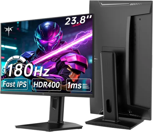 Vista 23 de KTC Monitor para juegos QHD de 27 pulgadas 220Hz, IPS rápido 2K con Blanco