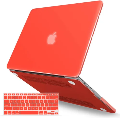 Vista 68 de IBENZER - Compatible con Funda para MacBook Pro de 13 Pulgadas 2015 2014 2013 Finales 2012 A1502 A1425, Carcasa Rígida con Cubierta para Teclado