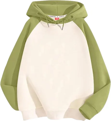 Vista 3 de Comigeewa Sudadera con capucha Sudadera de muy buen gusto Niños Niñas Niños pequeños Color Patchwork Sudadera con capucha