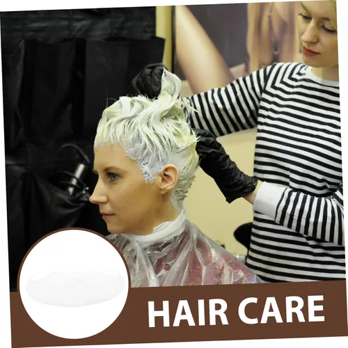 Vista 4 de Beavorty 50 piezas de protector de ojos para corte de cabello, protector de maquillaje transparente para salón de belleza, uso doméstico, fácil
