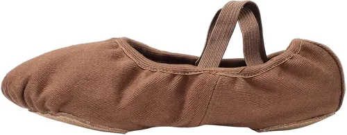 Vista 2 de Linodes Zapatos de baile para niñas, de lona elástica con suela dividida para mujer