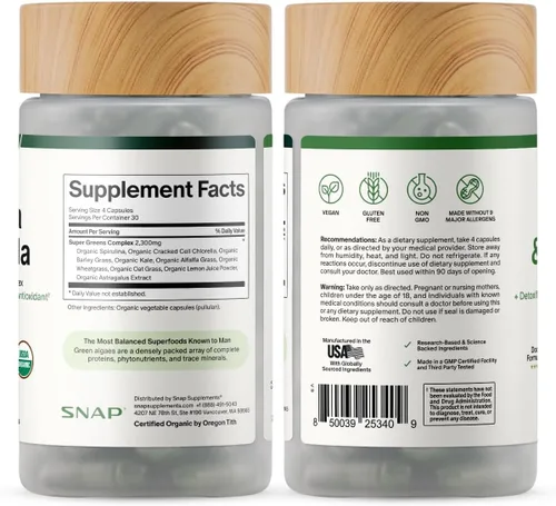 Vista 12 de Snap Supplements Suplemento para la salud intestinal y paquete