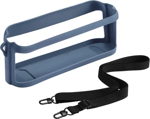 Vista 6 de Funda de silicona compatible con Soundcore Motion X600 portátil Bluetooth altavoz, accesorios de viaje, funda de goma con protección Motion X600