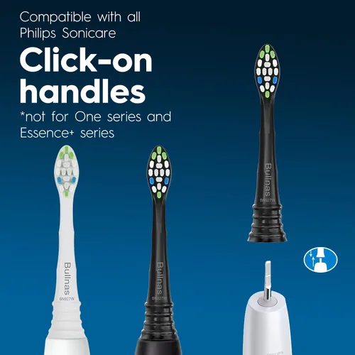 Vista 2 de Cabezales de cepillo de repuesto compatibles con Philips Sonicare ProtectiveClean 6100, 5100, 4100 cepillo de dientes eléctrico, cabezal de cepillo