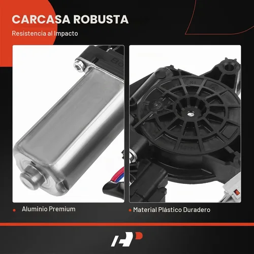 Vista 4 de A-Premium Motor de elevación de ventana eléctrica delantera izquierda compatible con Hyundai Elantra 2009-2012 (solo hatchback) lado del conductor