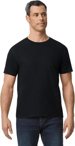 Vista 2 de Gildan Camiseta de algodón Softstyle para hombre, estilo G64000, paquete múltiple