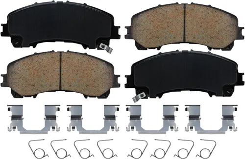 Vista 9 de Detroit Axle - Kit de freno para Nissan Rogue 2014, 2015, 2016, 2017, 2018, 2019, rotores de freno de disco de cerámica, con repuesto de hardware