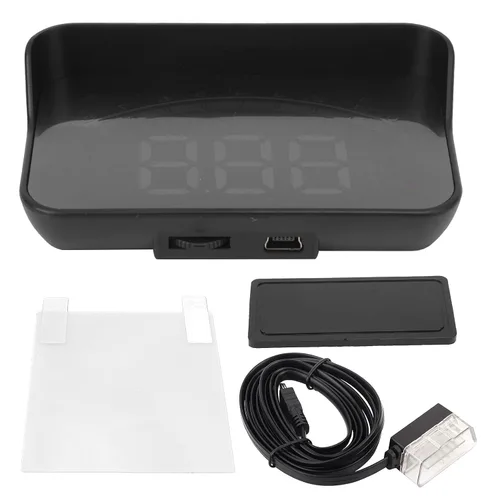 Vista 9 de Proyector OBD para automóvil, proyector OBD universal de alta definición para automóvil, proyector OBD, alarma de seguridad de sobrevelocidad