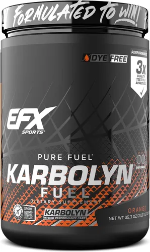 Vista 34 de EFX Sports Karbolyn Fuel Polvo de carbohidratos de absorción rápida Carga de carbohidratos, energía sostenida, recuperación rápida Sin