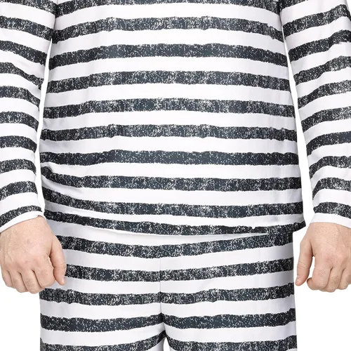 Vista 4 de FunWorld Disfraz de Jailbird o Prisionero