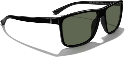 Vista 5 de MERRY'S - Gafas de sol deportivas rectangulares, lentes polarizados con protección UV400, para hombres y mujeres, gafas para ciclismo, conducción