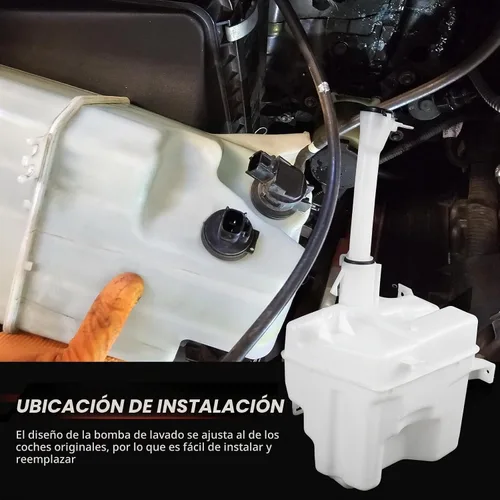 Vista 6 de OTUAYAUTO Kit de repuesto para botella de depósito de líquido limpiaparabrisas para Toyota Corolla 14-19 con manguera y bomba